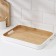 Tray with Terra handles, 36 × 26 × 3 cm, bamboo, color mix