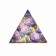 Box for confectionery products with PVC Lid "hydrangea", 18 x 3 cm