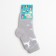 Noski children's terry, gray color, size 12