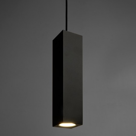 Ceiling light Feron ML1748, IP20, GU10, 35 W, 60x60x280 mm, black color-1