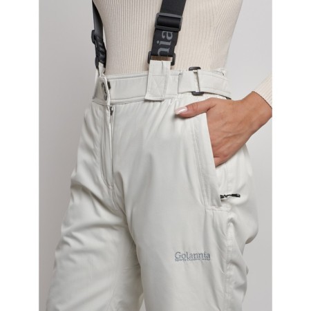 Semi -combinezone female ski insulated, size 46, white color-12