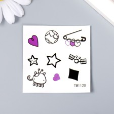 Tattoo on the body color 