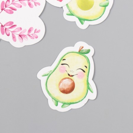 Stickers stickers for scrapbooking "Avocadics" 9-343-1