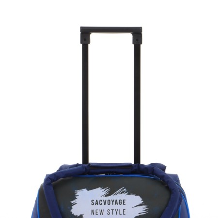 Small Small 20 "with a bag, a lightning department, an external pocket, with an extension, the color is blue-4