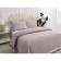 A set with a bedspread "Roxalan", size 160x220 cm, 50x70 cm, color tea rose