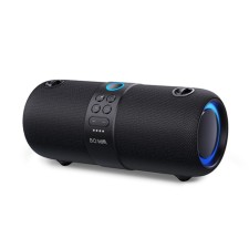 Портативная акустика BQ PBS1004 черная 14 Вт, micro SD, TWS, 3600 мАч, подсветка, FM