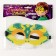 Carnival mask "cool snake" color green color
