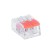 Compact connective terminal Smartbuy, 2 holes with levers