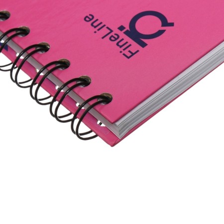 A notebook B5 80 sheets in a cage on a spiral Erichkrause TropiSal Fineline, B5, glossy, laminated mix-2