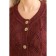 Cardigan female, size 44, burgundy color