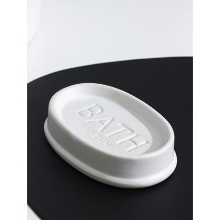 Soap dish Savanna Bacci, white color-2