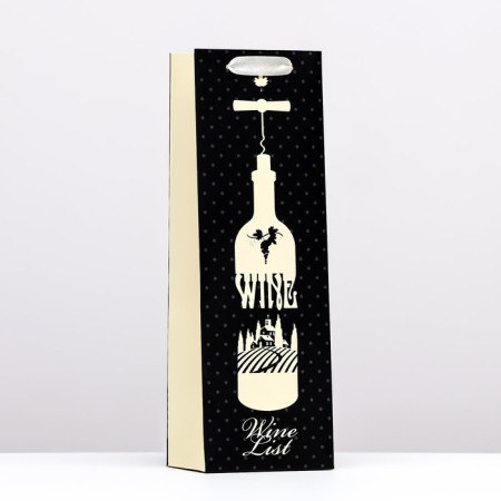 Package for the bottle "Life in Wine", 12 x 36 x 9 cm