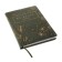 Notebook A5, 96 sheets "Flowers", hard cover with foaming of artificial leather, foil embossing, pancake embossing, OFSET BLOCK 70g/m2