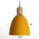 Bayerlux lamp "cap" 1x40W E27 orange 14x14x100 cm.
