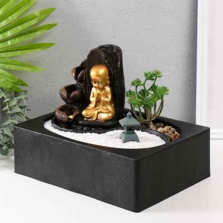 The desktop fountain from the network, the backlight "Little Hotey - Harmony" 29x21x22 cm-3