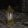 LED figure "Golden Lantern with candles" 5.5 × 13 × 5.5 cm, plastic, batteries AG13x3, glow warm white