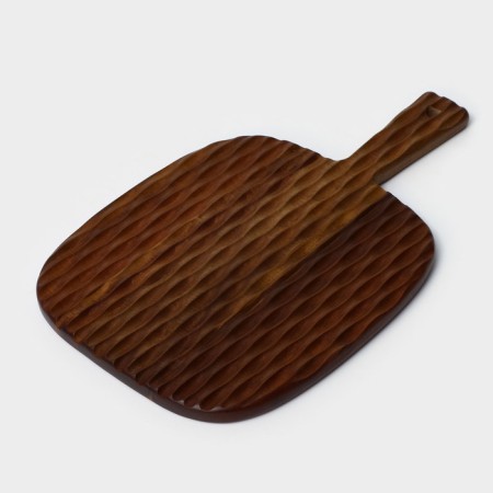 Groot board with a pen “Relief”, 36 × 22 × 1.5 cm, acacia-1