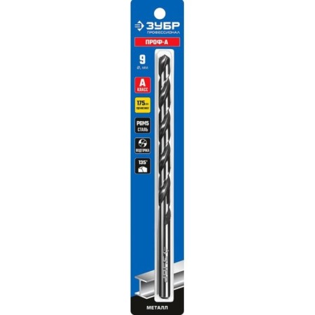 Beng, p6m5, elongated, cylindrical shank, 9 x 175 mm, class A-1