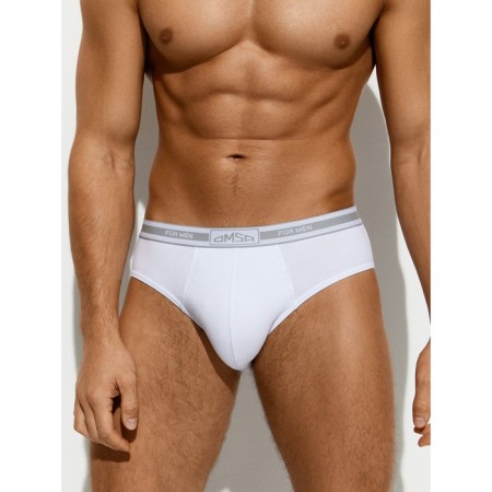 Panties Slips men's Omsa 1224, size 44, Bianco color