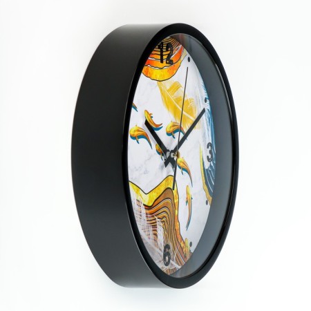 Watch wall "Fish", D-20 cm, smooth move-1