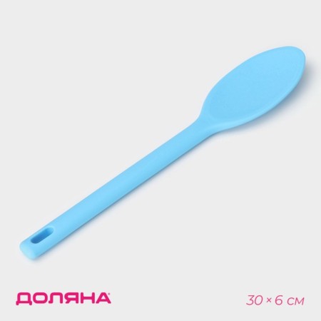 Spoon Garnish shares "luxury", 30 × 6 × 1 cm, blue color