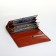 Women's wallet on magnet, redhead color
