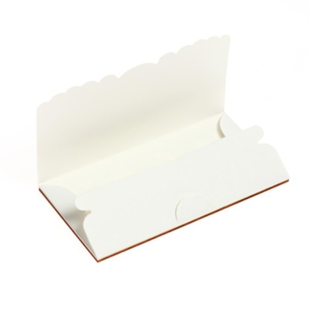 Wooden envelope "Congratulations!" Girl, flowers, 8x16 cm-2