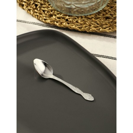 Spoon Coffee "Troika", h = 11.5 cm, thickness 1.5 mm-1