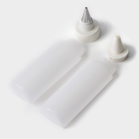 Confectionery syringe for two -tone decoration of the Dubble Dollen, 19 × 5 cm-3