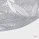 Set of serving napkins on the table “Leaves”, d = 38 cm, 4 pcs, silver color