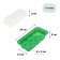Mini-Pirate for seedlings, 24 × 12 × 11 cm, inserts (11 pcs.) For tablets for seedlings d = 3 cm, Greengo