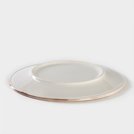 Porcelain plate Punto Bianca, D = 24 cm-2