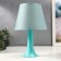 Table lamp 13204 1he27 15W turquoise d = 22 cm, h = 34.5 cm Risalux