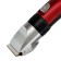 Luazon Ltri-22 haircut machine, 2.5 W, 3/6/9/12 mm, ceramic. knife, battery, red