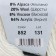 Yarn "Milano" 8%alpaca, 20%wool, 8%viscose, 64%acrylic 130m/50g (852 dairy)