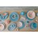 Porcelain Porcelain Sanctor "Watercolor", 80 ml, light-gray color