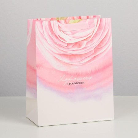 Gift laminated vertical, packaging, “good mood”, MS 18 x 23 x 8 cm