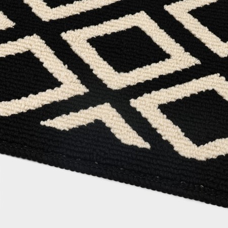 Dalyana Polly's house rug, 90x60 cm, black and white color, polypropylene-2