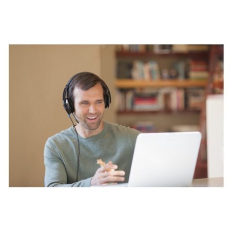 Headphones with a microphone Logitech H540 Black 1.8m False USB Belief (981-000480)-6