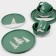 New Year's ceramic “Winter Forest” plate, 21.7 cm