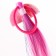 Hair strand on a hairpin, 40 cm
