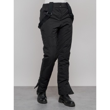 Semi -combinezone ski insulated female winter, size 44, black color-6
