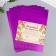 Foamiran hologram "purple" 1.8 mm set 5 sheets 20x30 cm