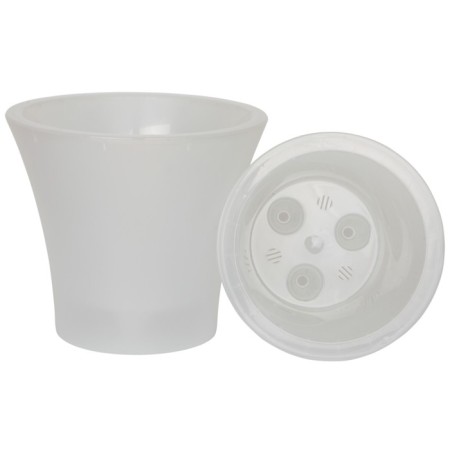 Plastic pot Live-In-Green with the City tab, D = 17 cm, 2.3 liters