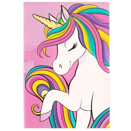 Notepad A7, on the paper clip, 16 sheets, in a cage, Minnie Mouse and a unicorn-3