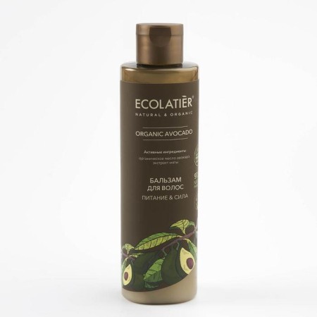 Hair balm Ecolatier Green "Nutrition & Strength", 250 ml