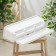 Balcony box with pallet, 60 cm, marble color