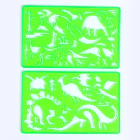 The stencil "Bretix", a set of 2 pcs.