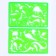 The stencil "Bretix", a set of 2 pcs.