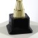 Cup 155b, award figure, gold, plastic stand, 36.3 × 18.4 × 10.5 cm.